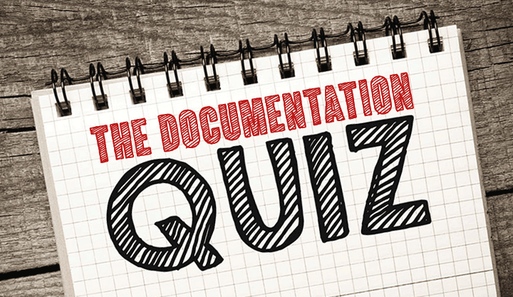 Our Documentation Quiz